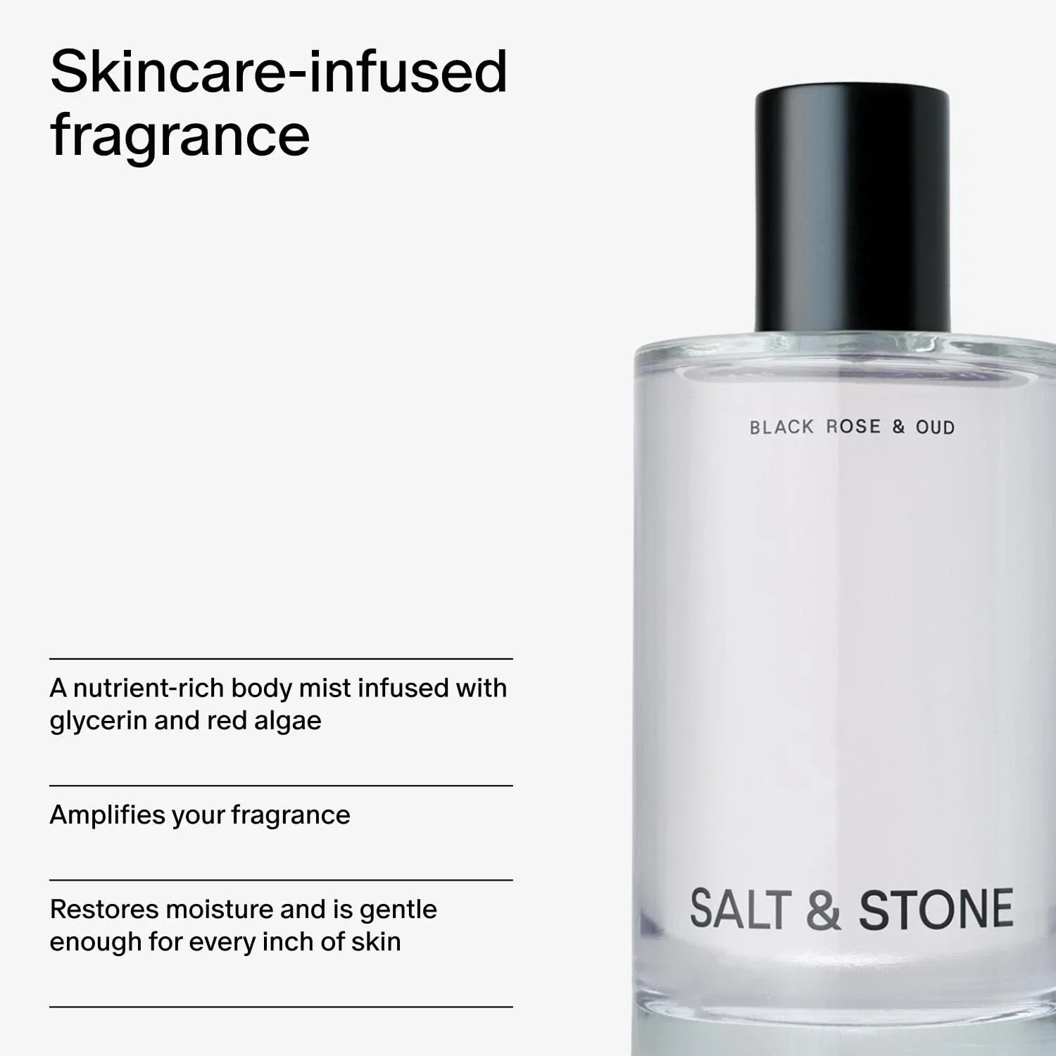 SALT & STONE Black Rose & Oud  - Perfume Fragrance Long Lasting recensione e prezzo