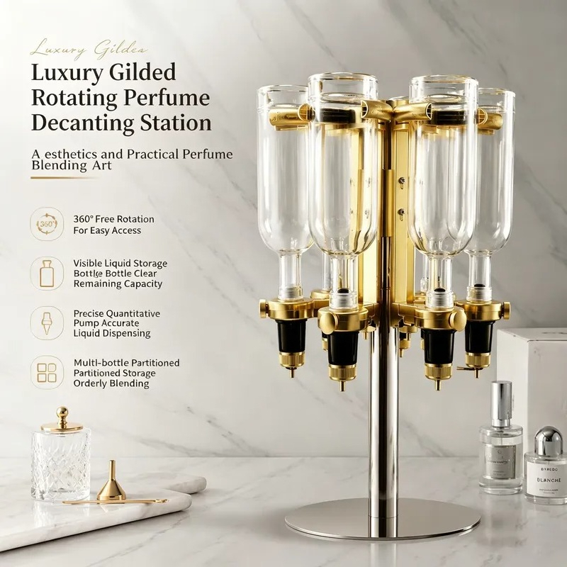 Nuovo Espositore Dorato per 6  - Perfume Fragrance Bar recensione e prezzo